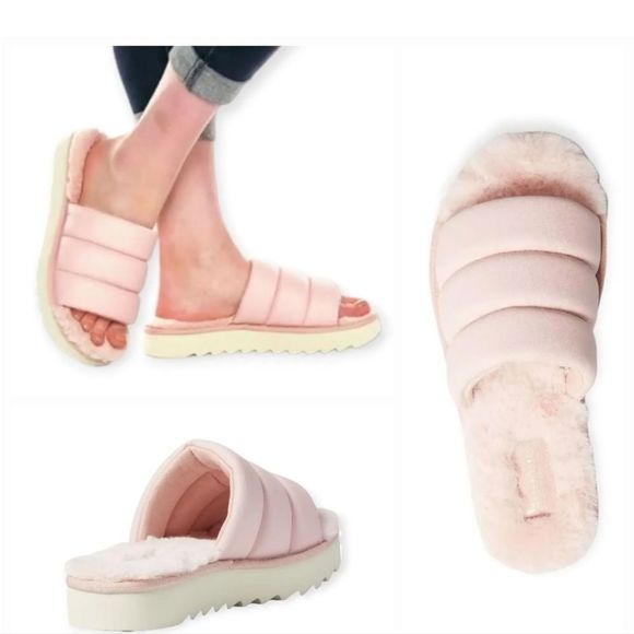 Koolaburra By Ugg BRB Platform Slide Sandal- Pale Blush - Picture 3 of 9